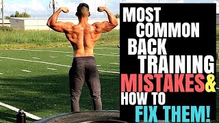 Why Your Back Is Not GROWING! | Most Common Back Training Mistakes