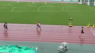 第４２回近畿マスターズ陸上競技選手権大会　朝原宣治選手　100m 11秒49 朝原宣治