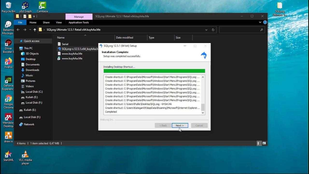 Tutorial Installasi SqlYog Ultimate - YouTube