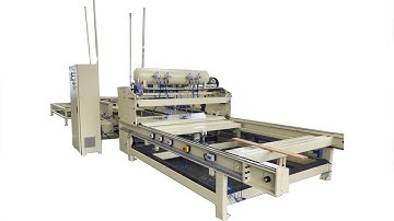 Pallet machine - Automatic block wood pallet nailing machine