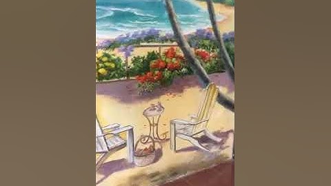 Vẽ tranh tường phố biển 3D cho quán cafe, trà chanh tại Long Biên, Hà Nội – Vẽ tranh tường Hà Nội rẻ