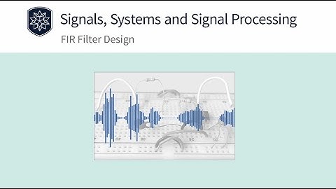 Lesson 31. FIR Filter Design