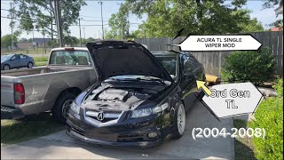 Acura TL single wiper mod (2004-2008) 2005 Acura Tl Wiper Size