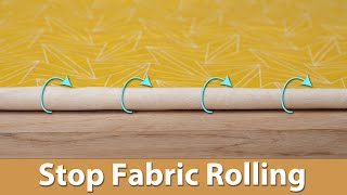 Stop Fabric From Rolling or Curling When Sewing