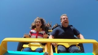 Watch Selena Gomez Sing Karaoke While Riding a Roller Coaster