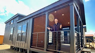 Western Country Cabin Tiny Home - Modern Cowboy Style Living