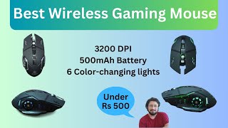 RPM Euro Games USB Wireless Gaming Mouse unboxing, review-best wireless gaming  mouse under 1000 rs 