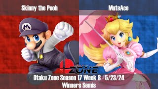 OZone17W8 - WS - Skinny the Pooh [Mario] vs MuteAce [Peach]