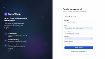 SpendWiseAI | AWS Lambda Hackathon | Project Demo | Devpost