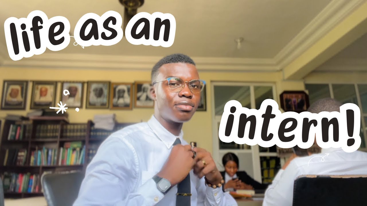 VLOG : a week in the life as an intern in a big law firm! - YouTube