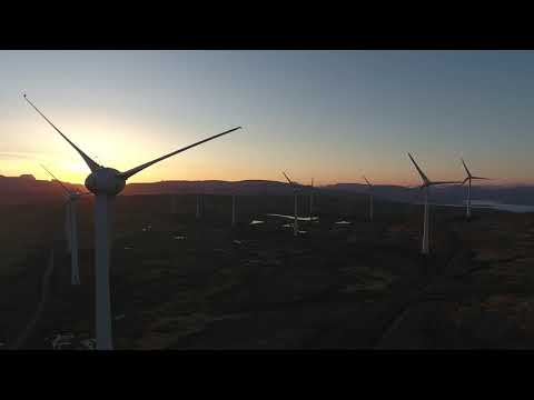 Wind turbines in the Faroe islands