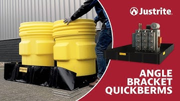 Angle Bracket QuickBerms: An Economical Solution for Spill Containment