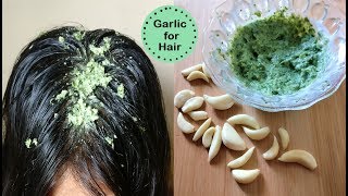 Garlic Hair Mask & Garlic Oil for Hair Growth - Get Long Hair, stop hair fall & hair loss