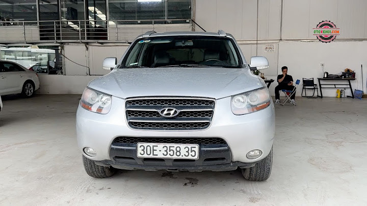 Đánh giá hyundai santafe 2008 crdi năm 2024