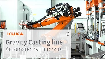 KUKA Gravity Casting line