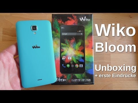 Wiko Bloom Unboxing und erste Eindrücke - www.technoviel.de