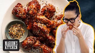 These slow-cooker chicken wings with a sticky, glossy asian bbq sauce
are ridiculously addictive. you'll need to make extra! get the recipe:
https://www.mari...