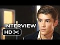 The Giver Interview - Brenton Thwaites (2014) - Sci-Fi Thriller HD