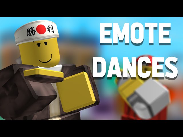 Emote Dances Trailer Discontinued Youtube - 