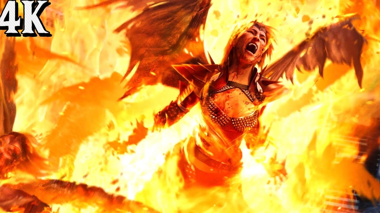 Mortal Kombat 1 Invasions - Season Of The Blood Moon Ending Cutscene [4K 60FPS]