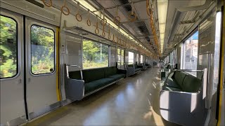 和田岬線　車内と車窓風景　和田岬～兵庫　JR Wadamisaki Line  Wadamisaki to Hyogo　(2023.9)