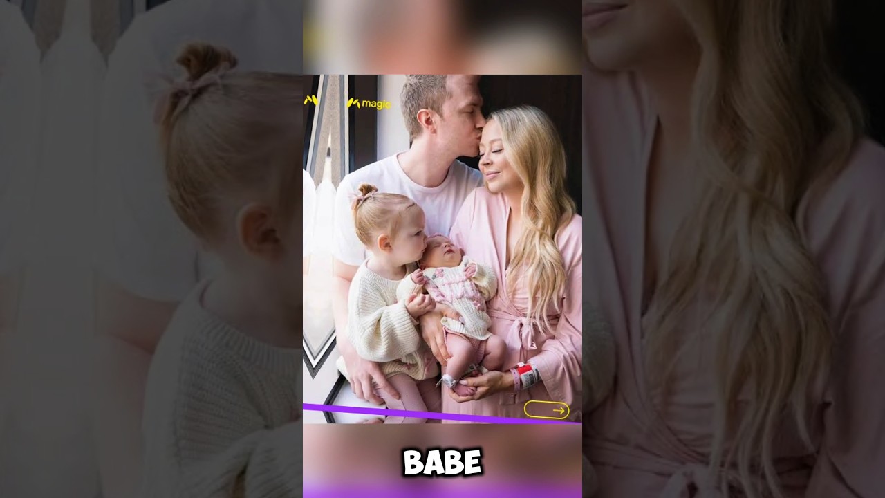 Забавная реакция Тэй на пупок малышки Саттон! 