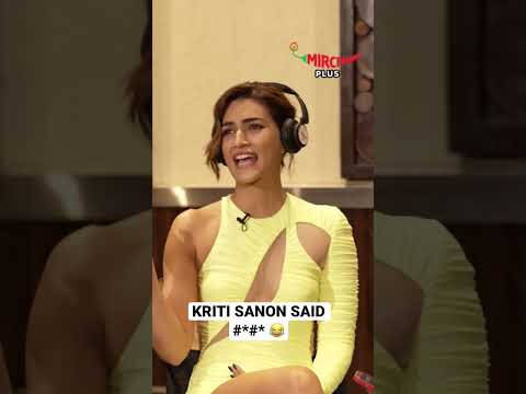 Kriti Sanon guesses the words from Bhediya trailer!