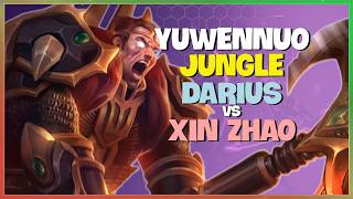 YuwenNuo Darius : Rank 1 CN Super Server DELETED Xin Zhao Whole Game - Engsub