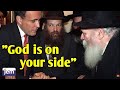 NYC Mayor Rudy Giuliani visits the Rebbe - God is on Your Side