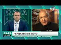 Entrevista al economista, Hernando de Soto