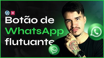 Como criar BOTÃO de WHATSAPP FLUTUANTE fixo wordpress e elementor Sem Plug in [2025]