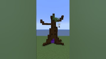 Minecraft Tree Portal Build Timelapse | #shorts
