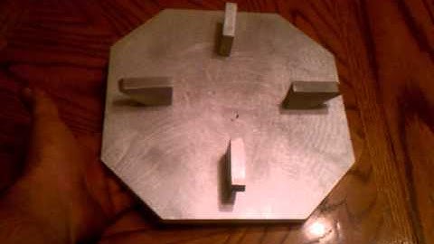 HAND-CRAFTED aluminum AGGRAVATION, WAHOO marble game