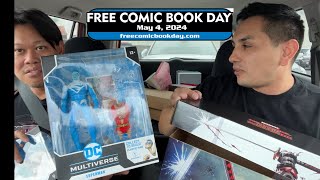 Free Comic Book day 2024 and Toy hunt (Daily Toy Hunt)
