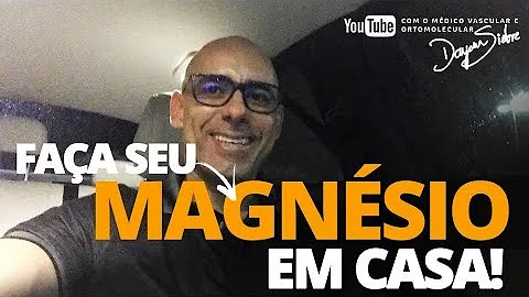 Como devo tomar o magnésio?