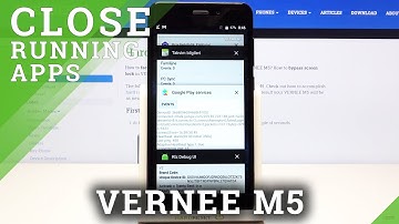 How to Close All Running Applications on VERNEE M5 - Turn Off Apps