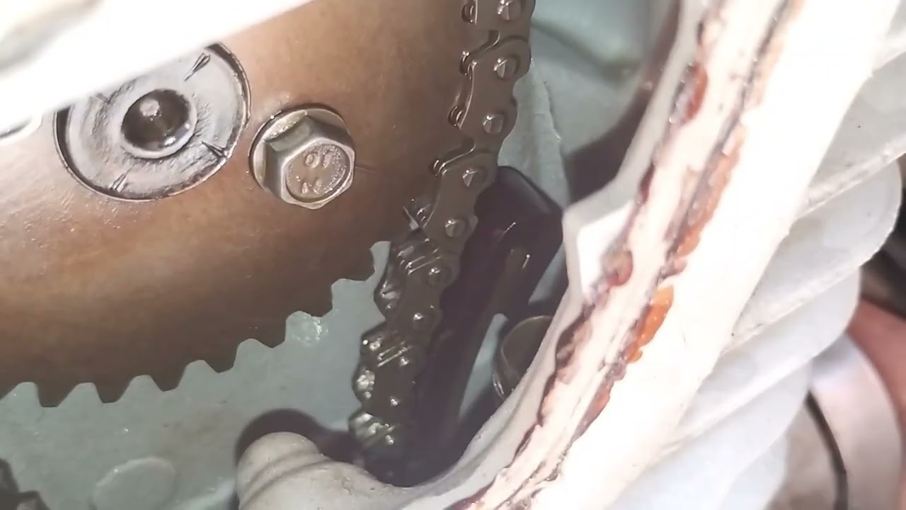 Como remover o barulho da corrente de comando da fan 160