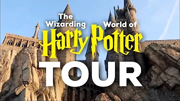 Which park is the Harry Potter castle in?