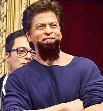 Shah Rukh Khan || Srk in beard look 😲 || Beard Art || #srk #shahrukhkhan #shorts #bollywood #asmr