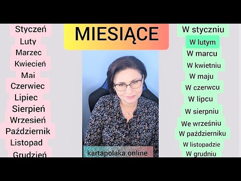 #курскартаполяка #kartapolaka Karta Polaka w minutę! Odc 38: Miesiące
