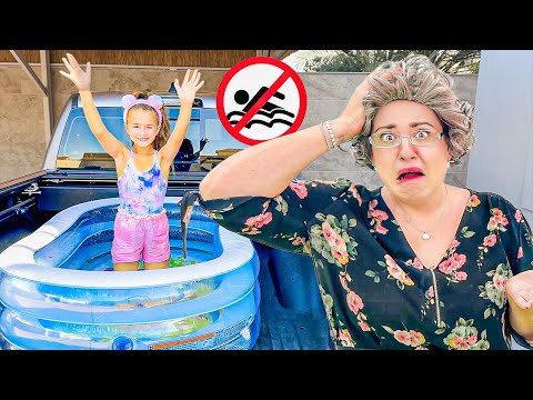 Ruby And Bonnie Inflatable Pool Adventure