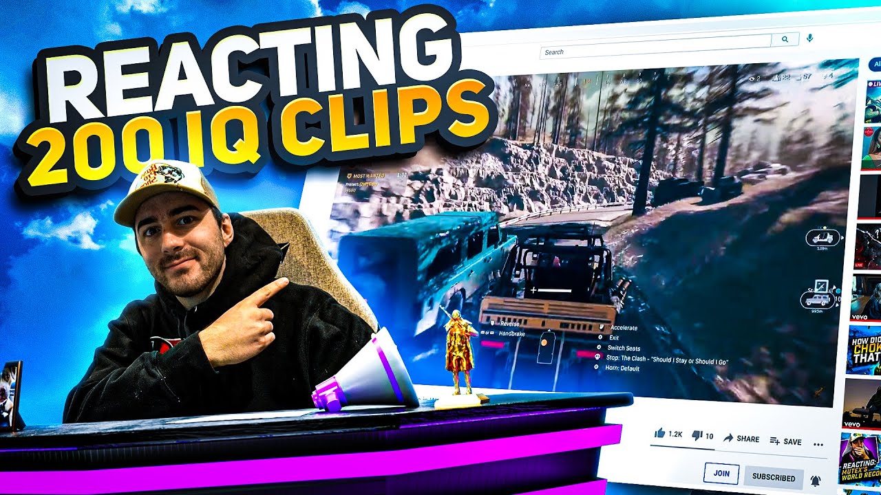 Reacting to the most INSANE 200 IQ Warzone clips of May 🤯