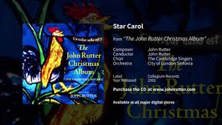Video voorbeeld van "Star Carol - John Rutter, The Cambridge Singers, City of London Sinfonia"