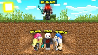 Zeros Minecraft 3 Speedruners vs Kẻ Hủy Diệt Terminator (Thử Thách)