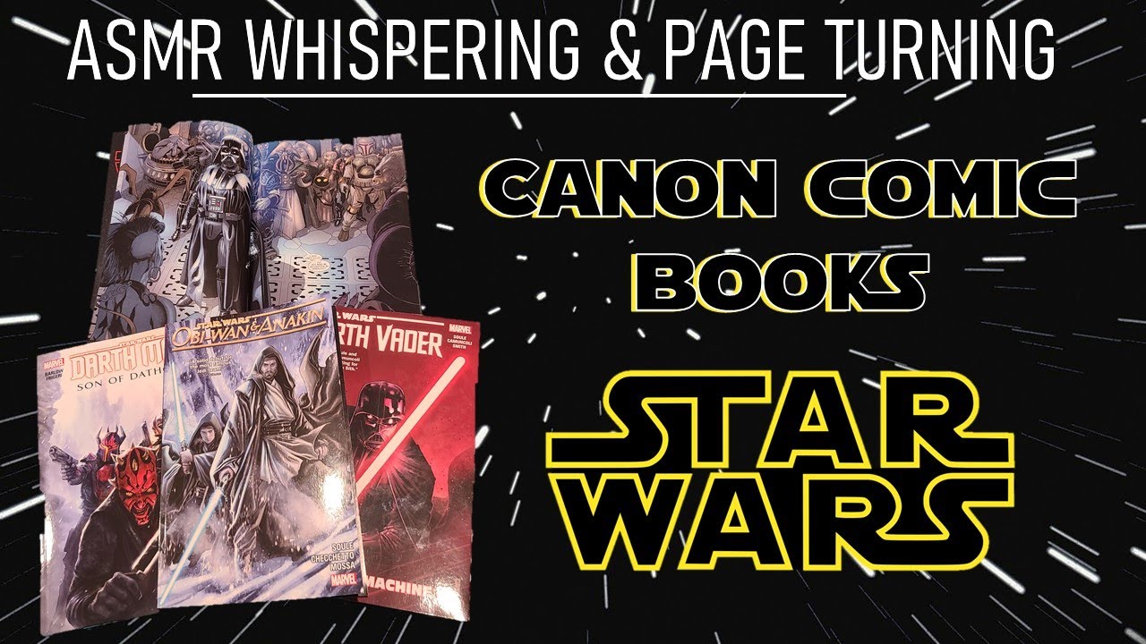 STAR WARS ASMR | Canon Comic Books Showcase (Whispered)