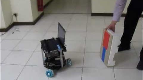 機器人追蹤物體 _PlayRobot Mobile Omni-Robot following by Kinect sensor