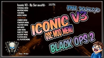 [BO2/1.19] AMAZING ZOMBIE GSC MOD MENU: ICONIC V3