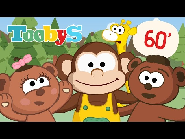 Mix 60 min Children's Songs | Toobys | Your children's favorite videos class=