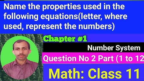 Name the properties used in the following equations(letter, where used,represent the numbers)#MBTAL