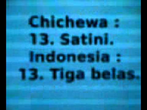 Kuphunzira Chichewa - Indonesia: Chiwerengero (gawo 1) - ndi mawu